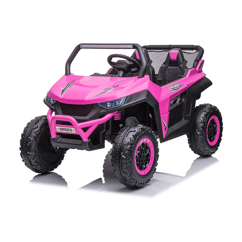 UTV eléctrico para niños de 12 V 2 WD con control remoto, música y luces