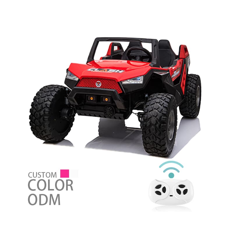 Coche correpasillos para niños 12V 4WD con ruedas grandes