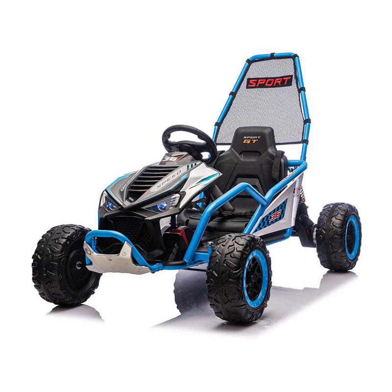 Go Kart eléctrico para niños de 12V con reproductor MP3 Bluetooth