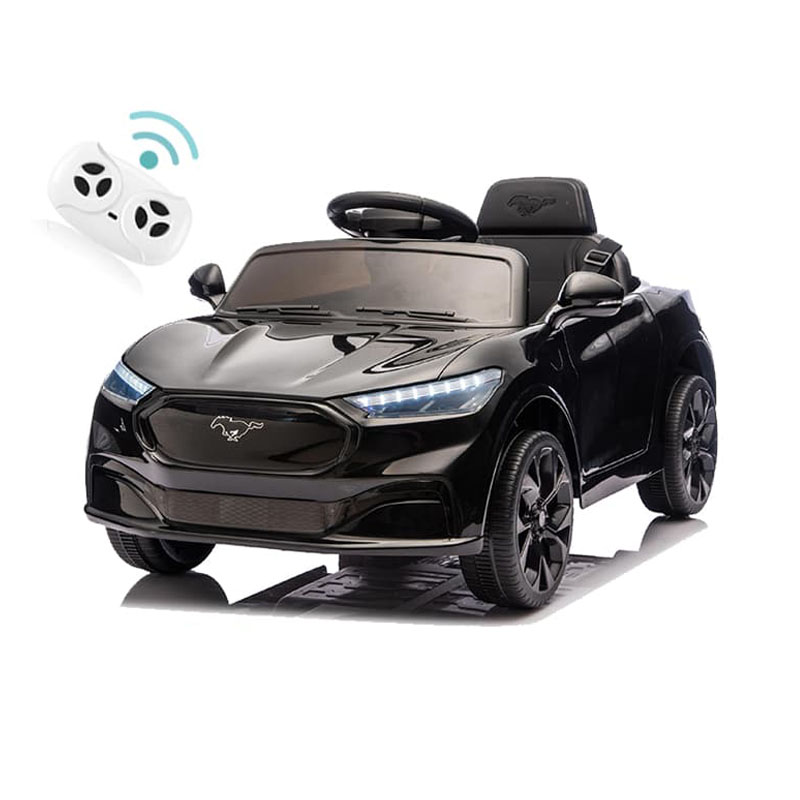 Coche eléctrico para niños Ford Mustang mach E con licencia de 12 V