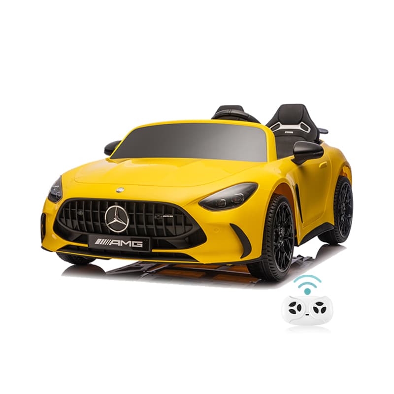 Coche eléctrico para niños Mercedes AMG GT3 con licencia de 12 V