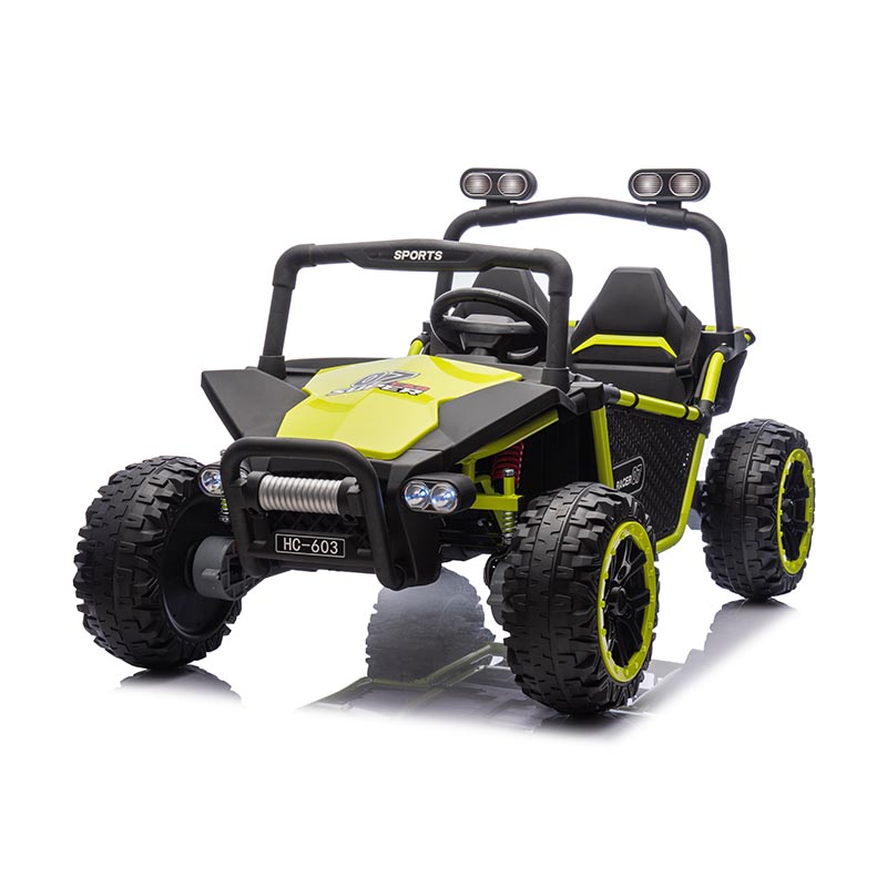 Coche eléctrico UTV biplaza para niños