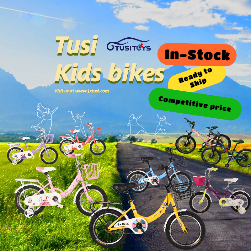 ¡Nuestras bicicletas para niños RTS (Ready to Ship) serán su opción preferida!