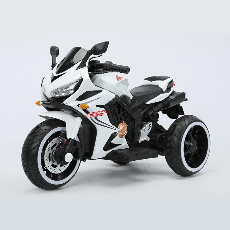 Motocicleta de 3 ruedas para niños con batería