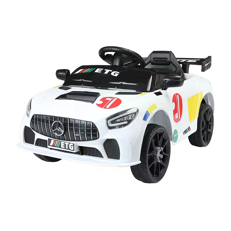 Coche correpasillos eléctrico 6V 1WD con columpio