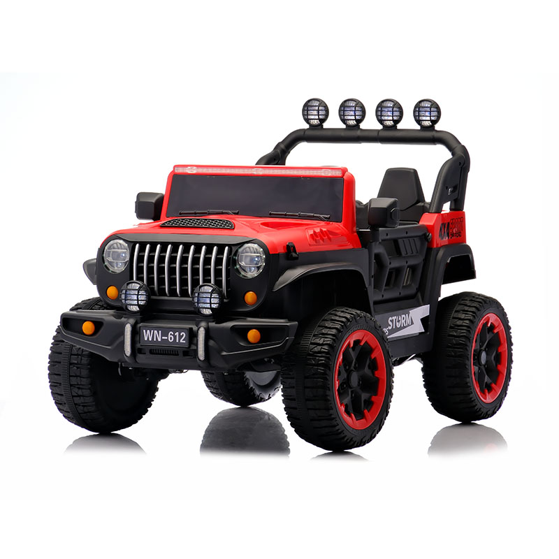 Coche de juguete eléctrico para niños de 7 años.