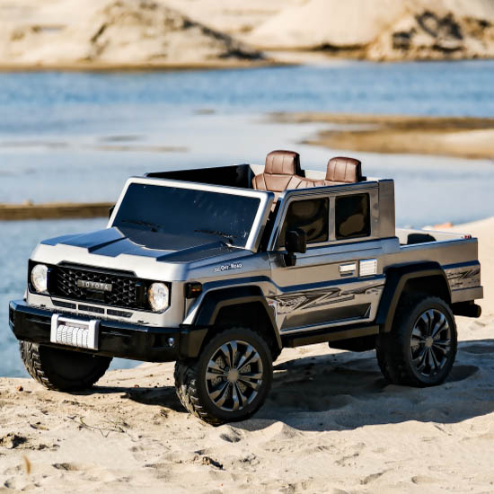 Nuevo coche Jeep eléctrico para niños con dos asientos