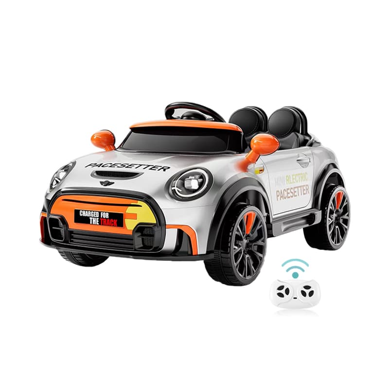 Coche correpasillos para niños con absorción de impactos en las cuatro ruedas, RC y Bluetooth