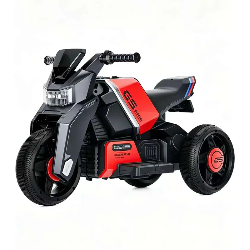 Moto eléctrica para niños de 12V azul verde claro